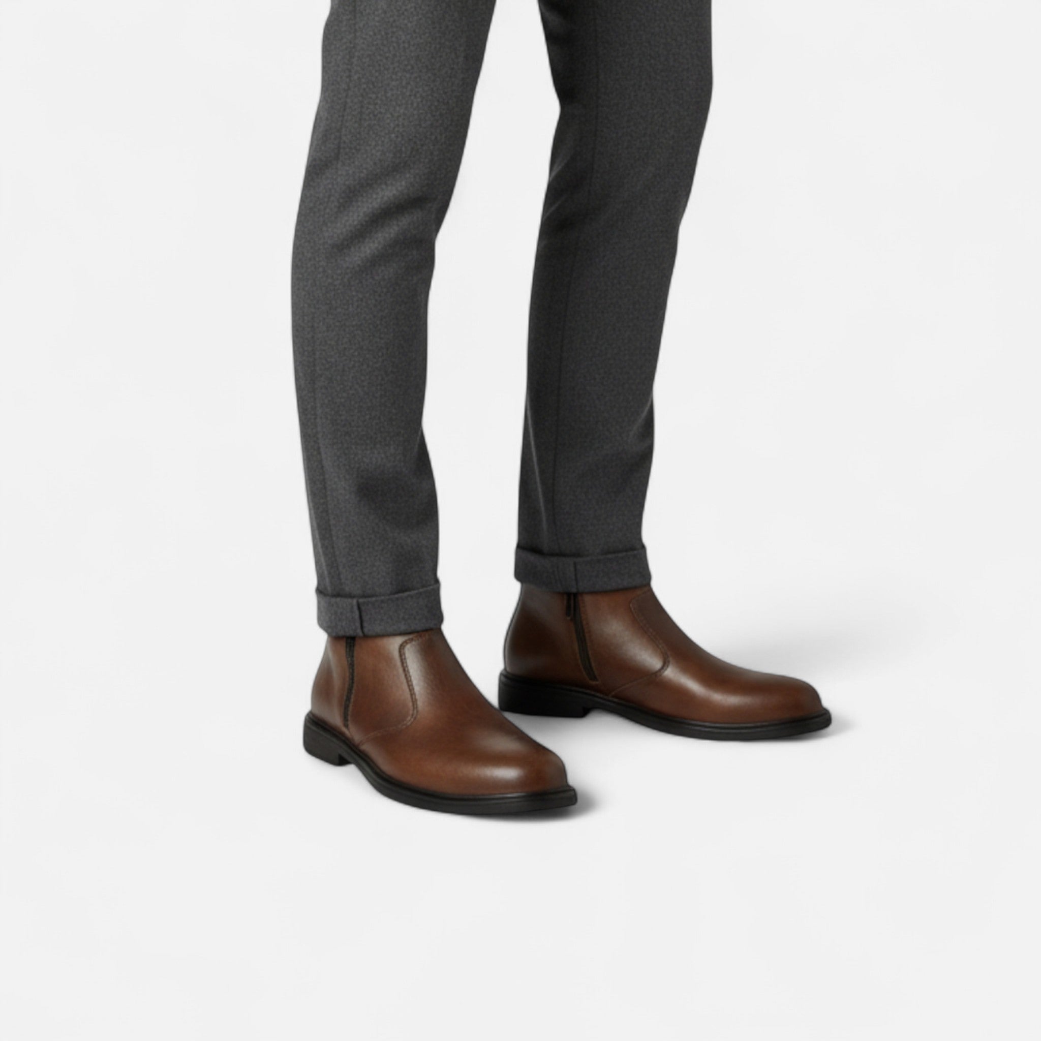 Oldevaine | Zip-Up Business Shoes – Versatile Elegance