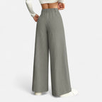 Oldevaine | High-Waisted Wide-Leg Pants – Architectural Elegance