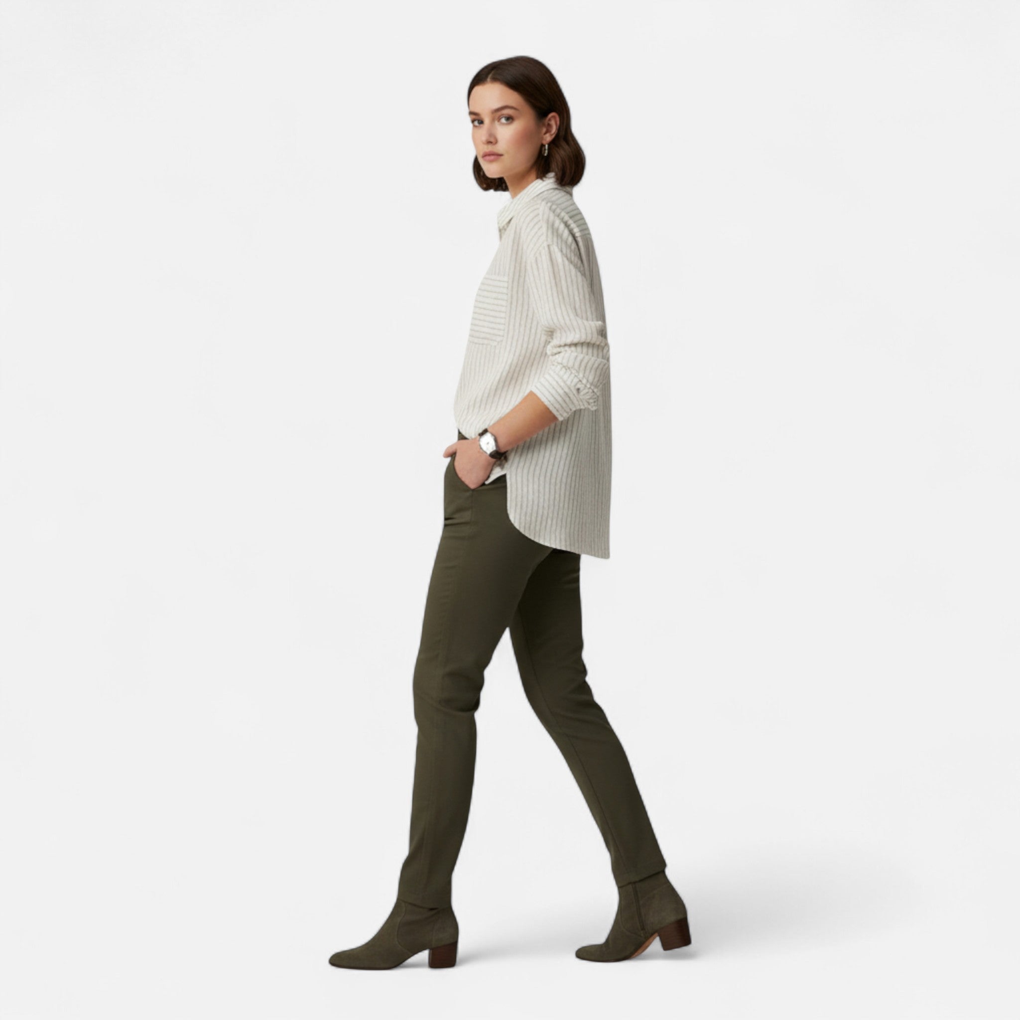 Oldevaine | Éliane – Casual Striped Shirt for Women