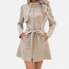 Oldevaine | Women’s Mid-Length Trench – Contemporary Elegance and Clean Lines