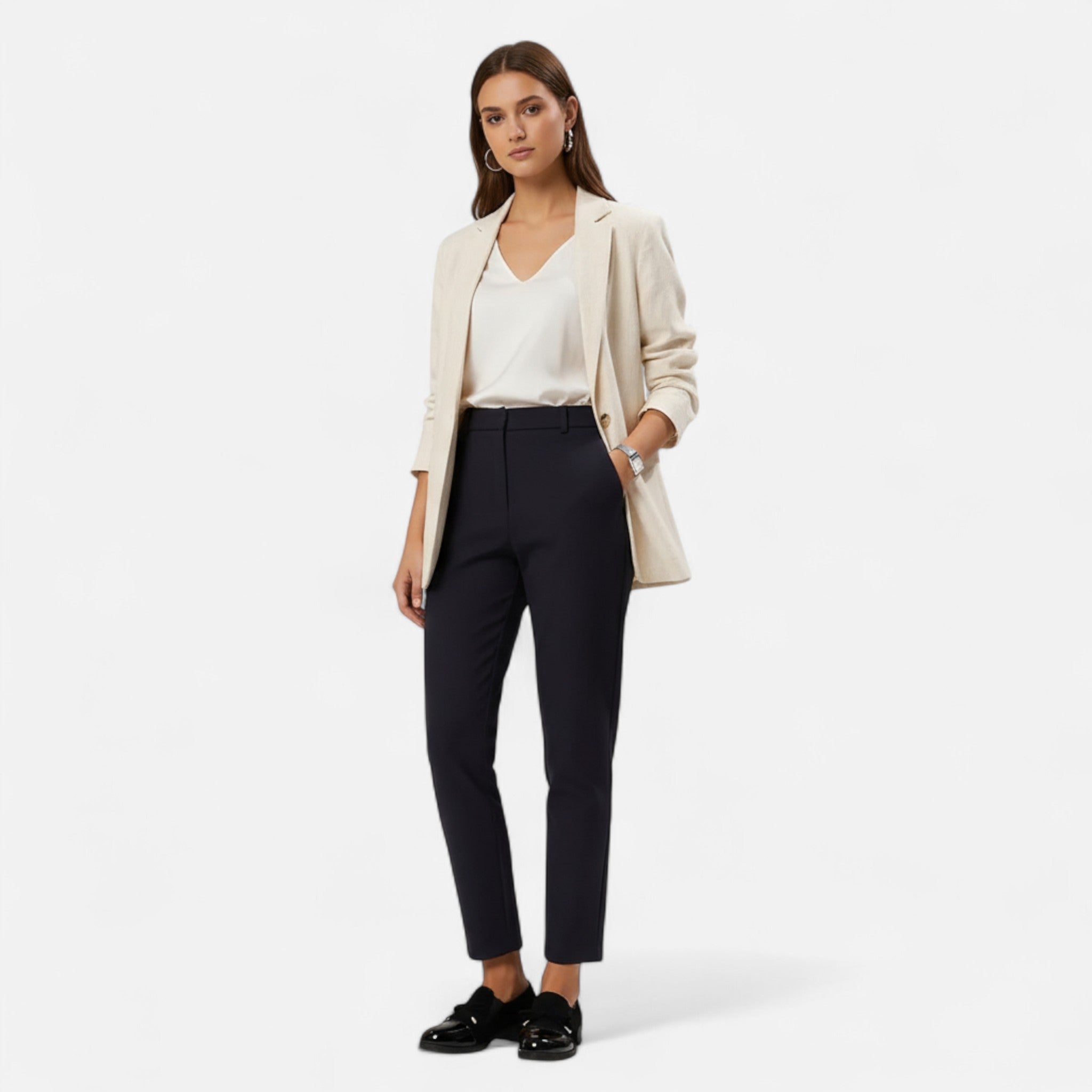 Oldevaine | Women’s Bow Loafers – Casual Elegance