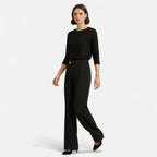 Oldevaine | Asymmetrical High-Waisted Pants – Sculpted Elegance