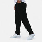Oldevaine | Black Washed Straight Jeans – Strength and Elegance