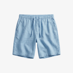 Oldevaine | Men's Casual Drawstring Waist Relaxed Fit Shorts