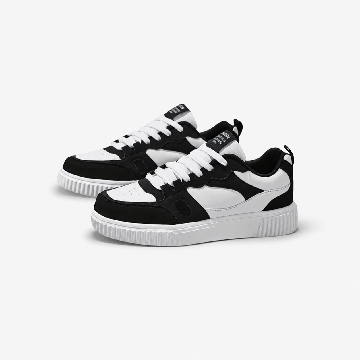Oldevaine | Men's Casual Lace Up Low Top Skate Trainers