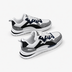 Oldevaine | Men's Colour Block Lace Up Casual Trainers