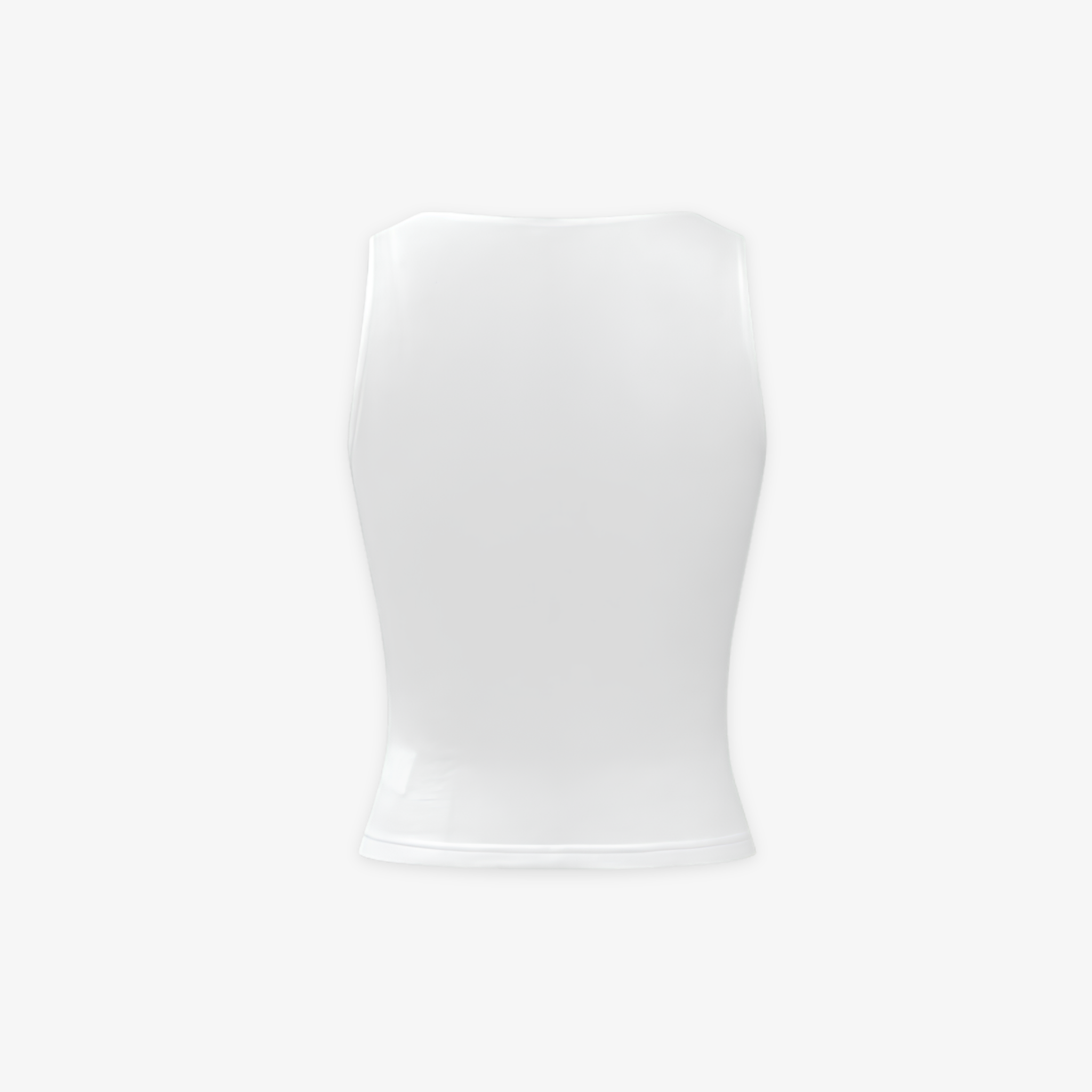 Oldevaine | Seamless Square Neck Sleeveless Fitted Tank Top