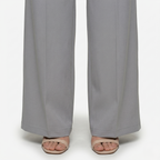 Oldevaine | Two-Piece Sleeveless V-Neck Vest Top and Wide-Leg Pants Set