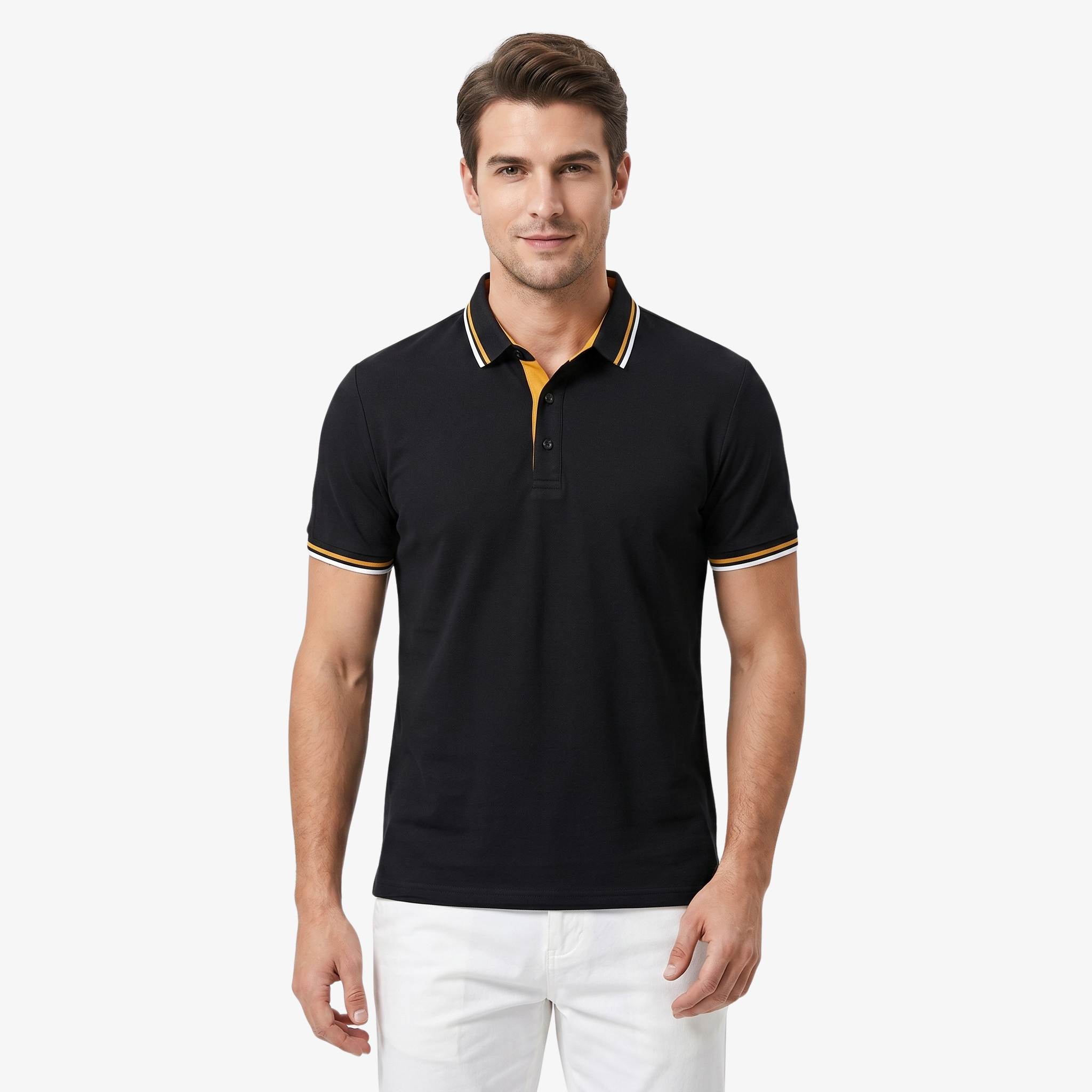 Oldevaine | Two Piece Set Classic Fit Polo Shirt Short Sleeve