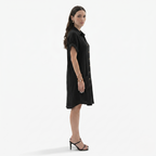 Oldevaine | Women’s Button Down Shirt Dress Collared with Pockets