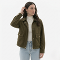 Oldevaine | Cropped Biker Jacket Casual Fit