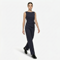 Oldevaine | Women's Pinstripe Two Piece Set Wide Leg Trousers and Top