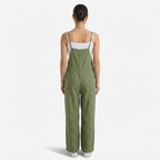 Oldevaine | Women's Sleeveless Wide Leg Casual Jumpsuit with Spaghetti Straps