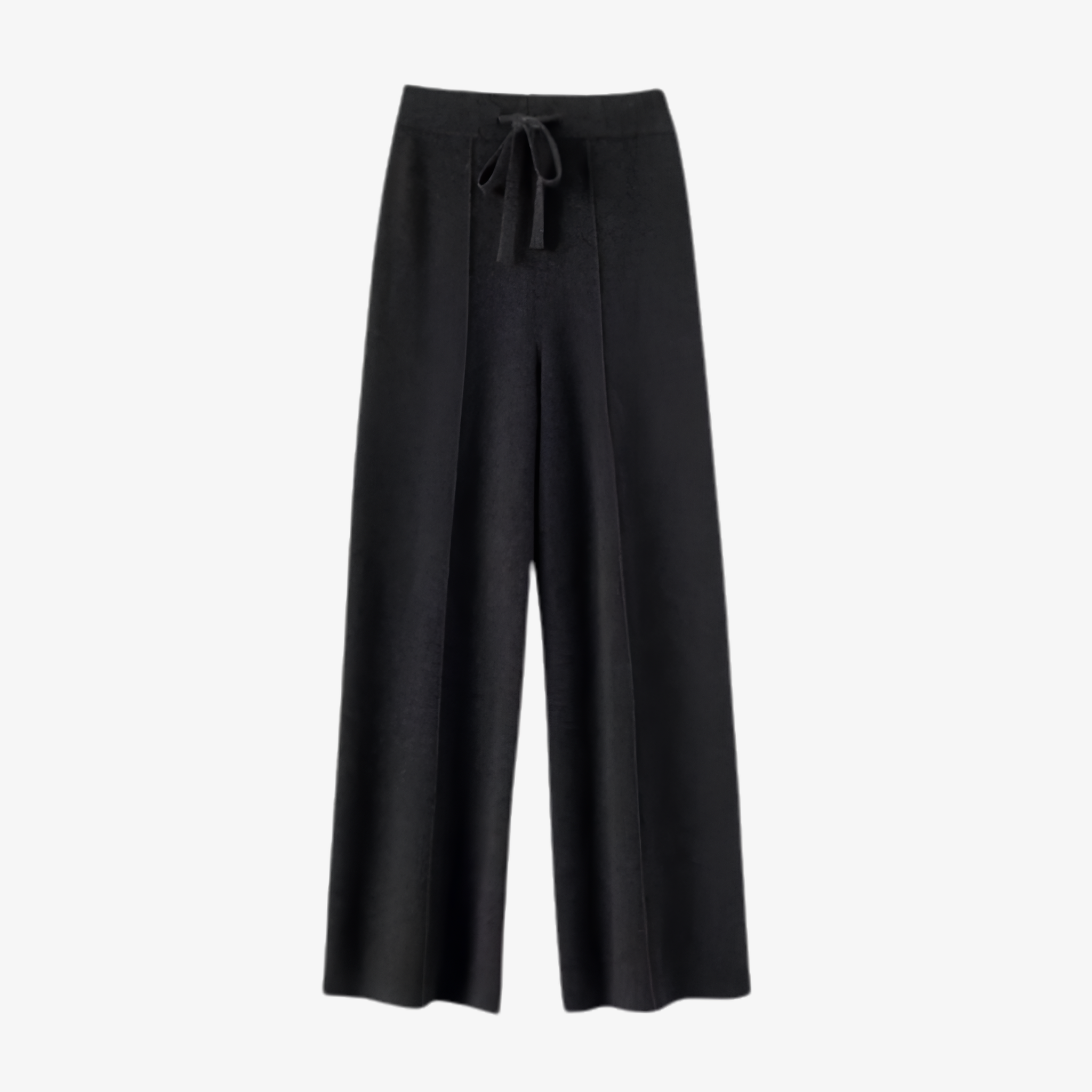 Oldevaine | Knit Wide Leg Trouser High Waist Drawstring