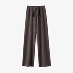 Oldevaine | Knit Wide Leg Trouser High Waist Drawstring