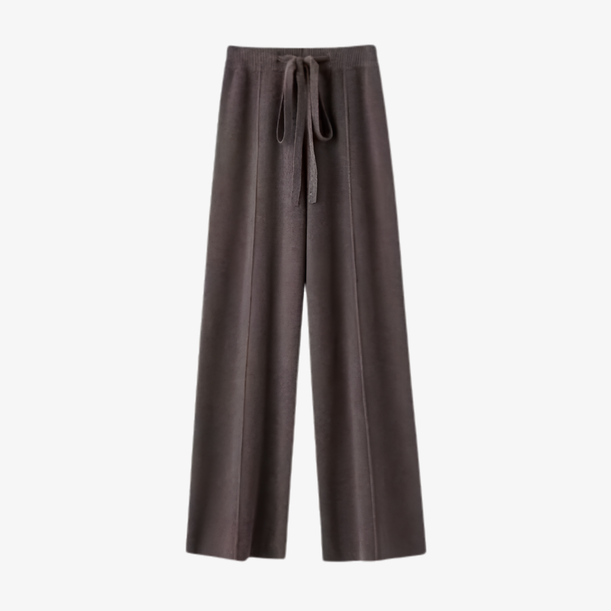 Oldevaine | Knit Wide Leg Trouser High Waist Drawstring