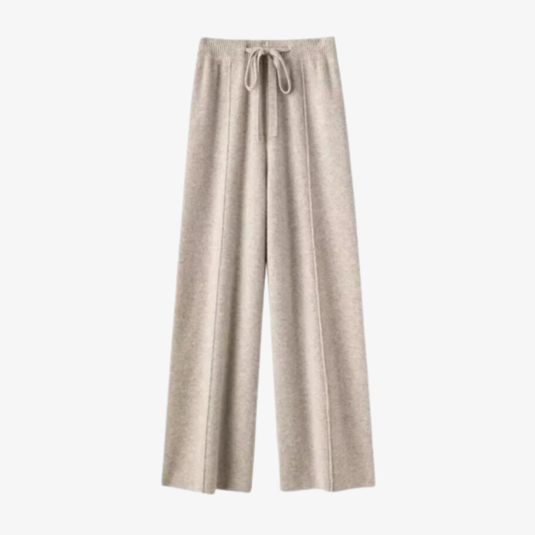 Oldevaine | Knit Wide Leg Trouser High Waist Drawstring
