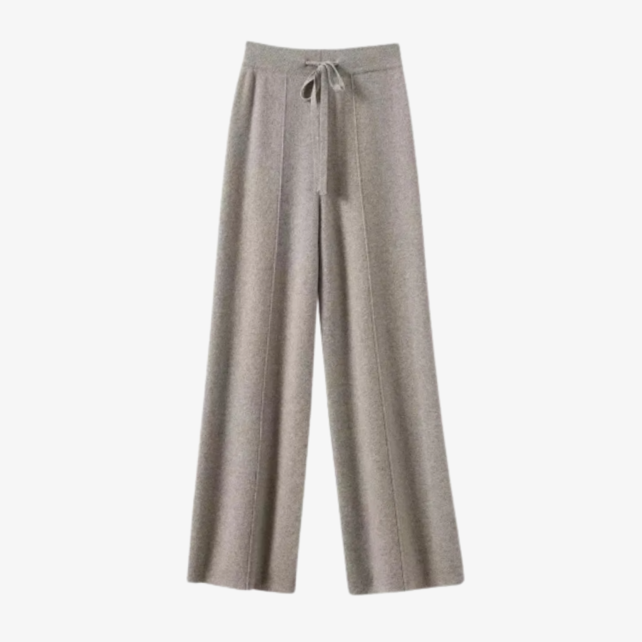 Oldevaine | Knit Wide Leg Trouser High Waist Drawstring