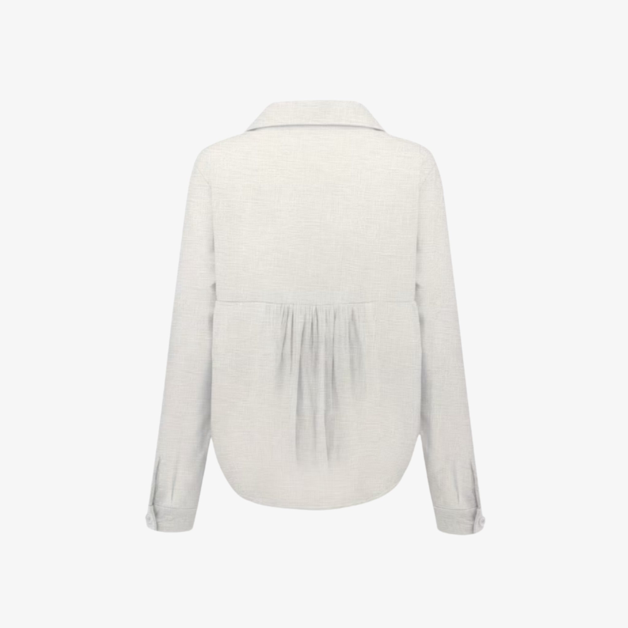 Oldevaine | Women's Button Up Long Sleeve Shirt with Classic Collar