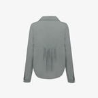Oldevaine | Women's Button Up Long Sleeve Shirt with Classic Collar