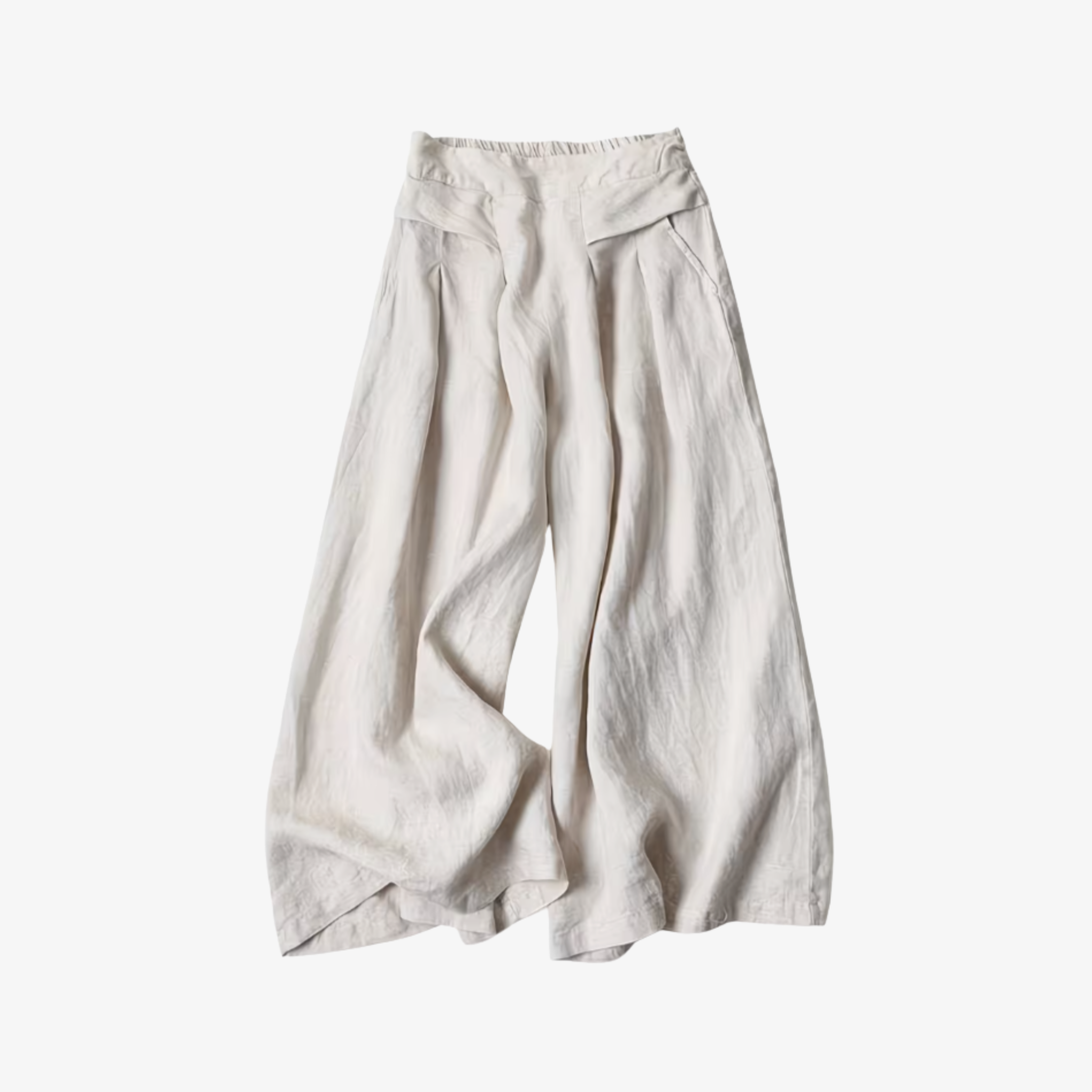 Oldevaine | Women's High Waist Wide Leg Palazzo Trousers