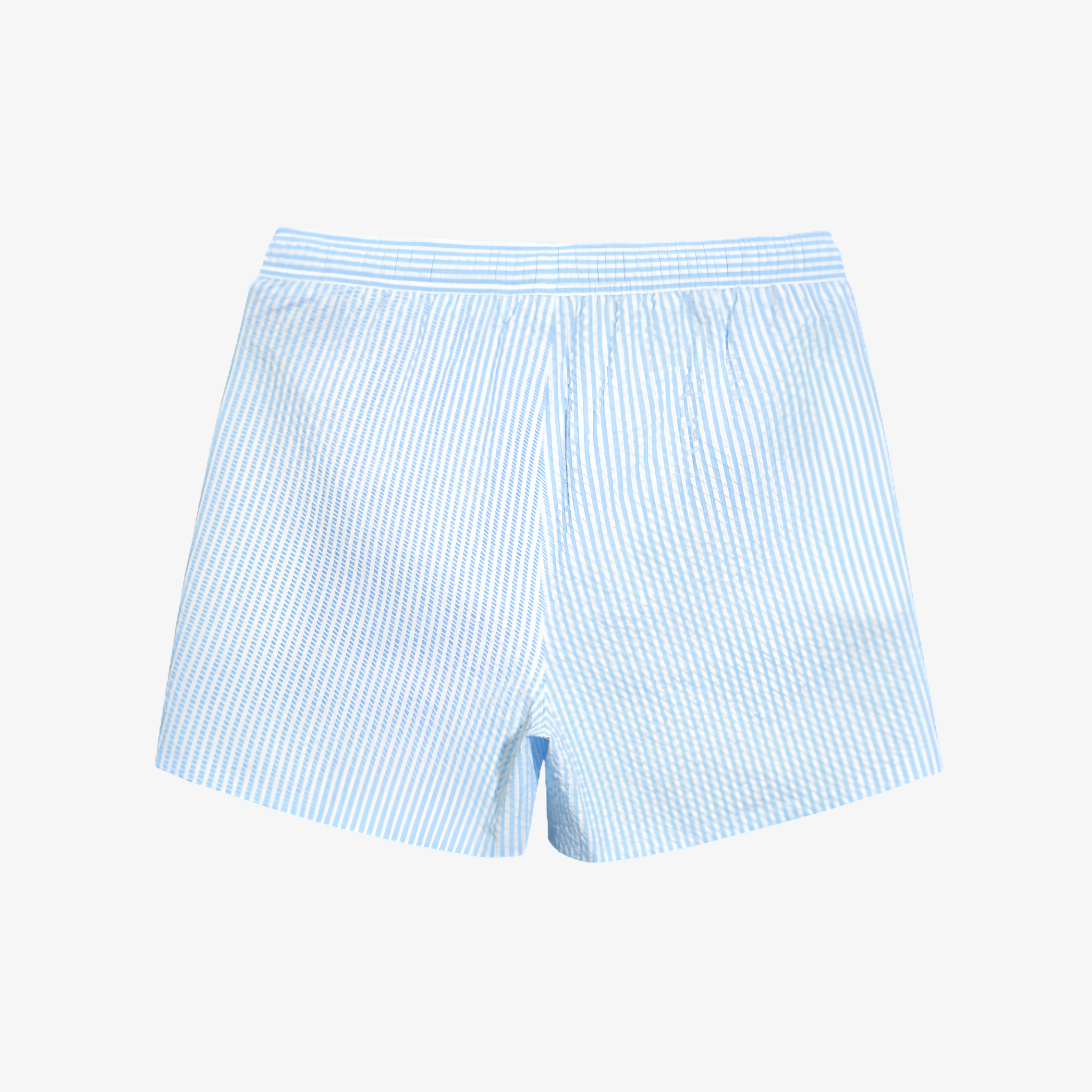 Oldevaine | Men's Striped Swim Shorts with Drawstring and Pockets
