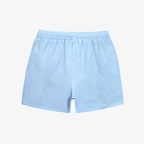 Oldevaine | Men's Striped Swim Shorts with Drawstring and Pockets