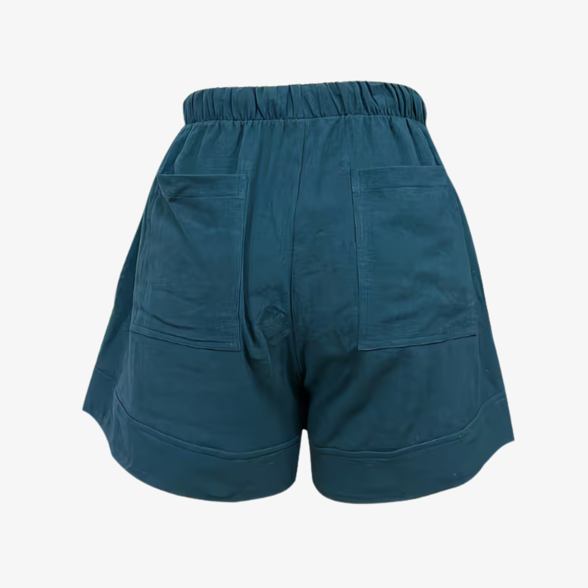 Oldevaine | Women's Drawstring Waist Casual Shorts with Pockets