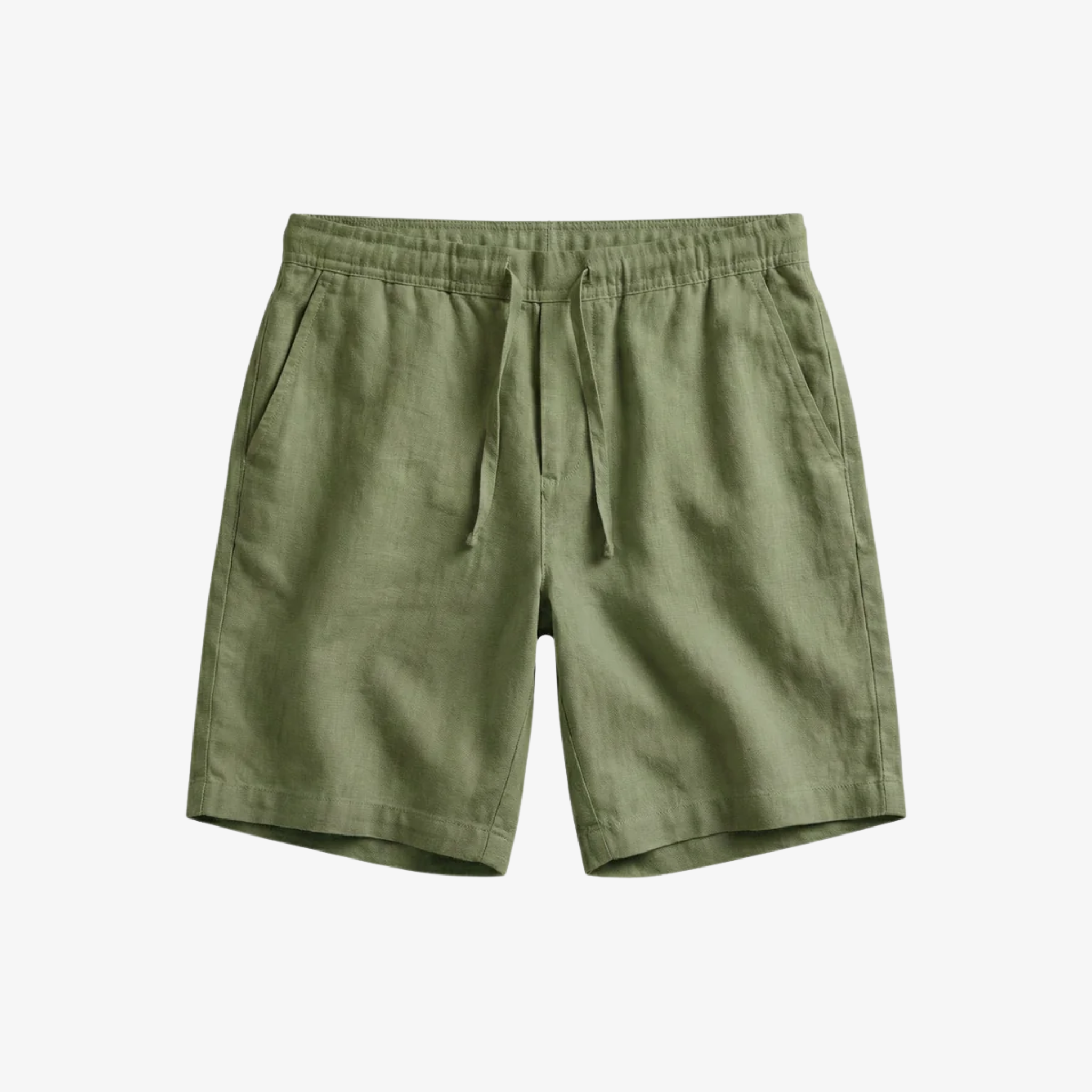 Oldevaine | Men's Casual Drawstring Waist Relaxed Fit Shorts