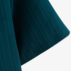 Oldevaine | Two Piece Pleated Textured Button Shirt and Shorts Set