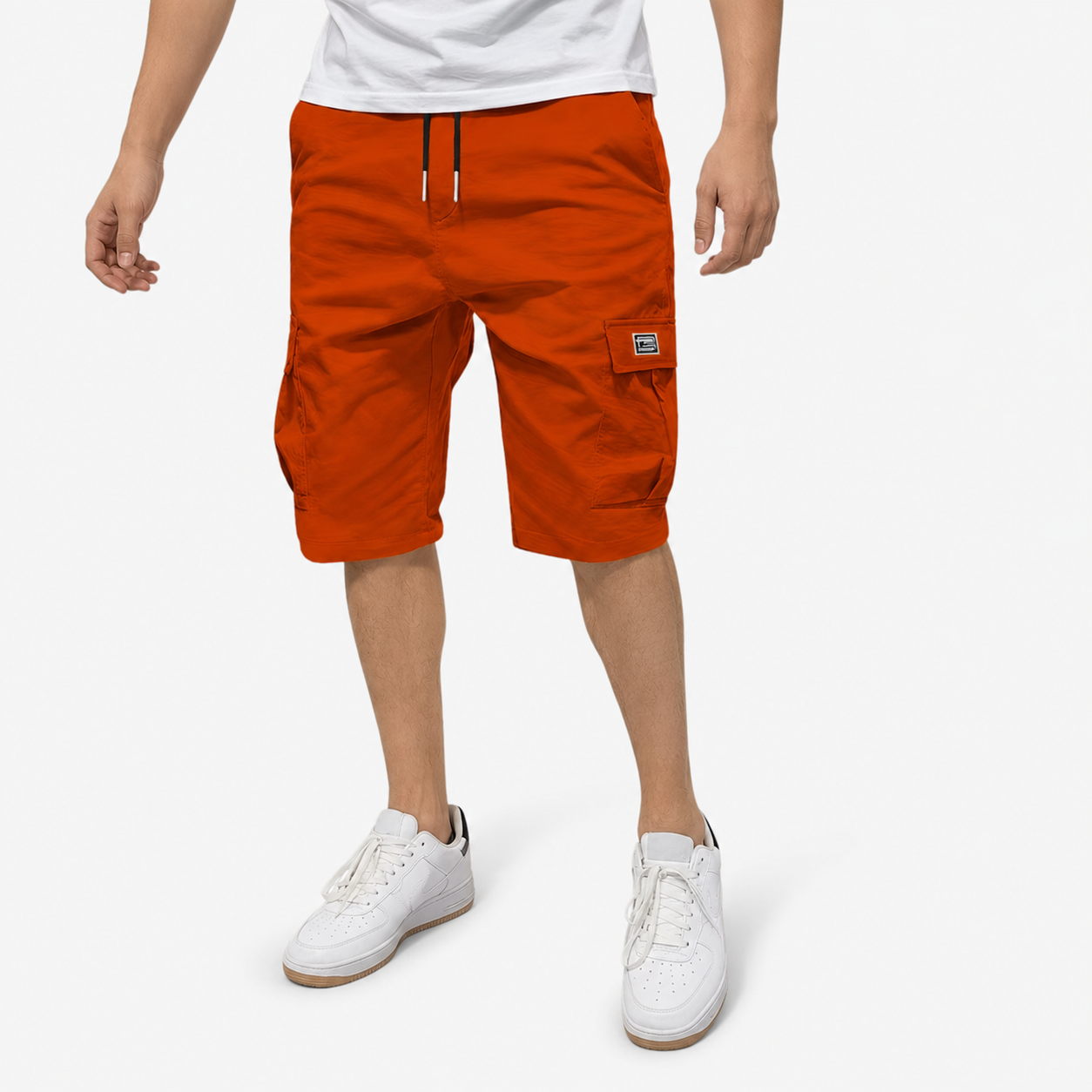 Oldevaine | Men's Casual Drawstring Cargo Utility Shorts