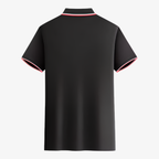 Oldevaine | Men's Contrast Trim Short Sleeve Polo Shirt
