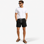 Oldevaine | Men's Drawstring Swim Shorts with Pockets