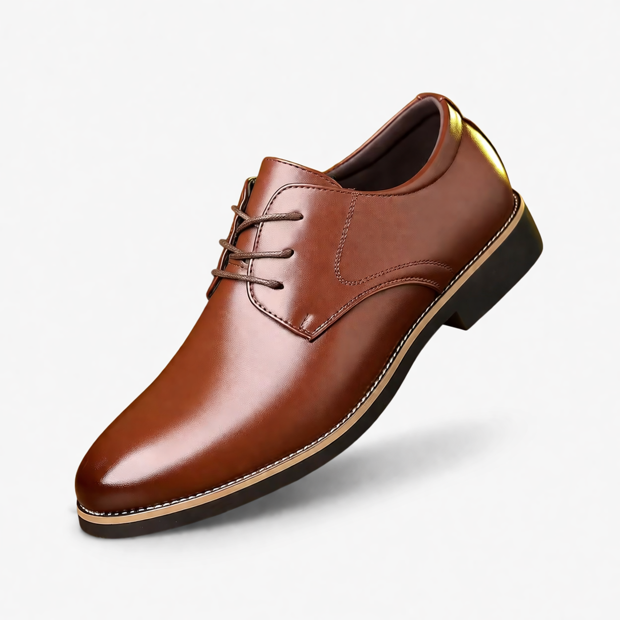 Oldevaine | Men’s Leather Derby Shoes Classic Lace-Up