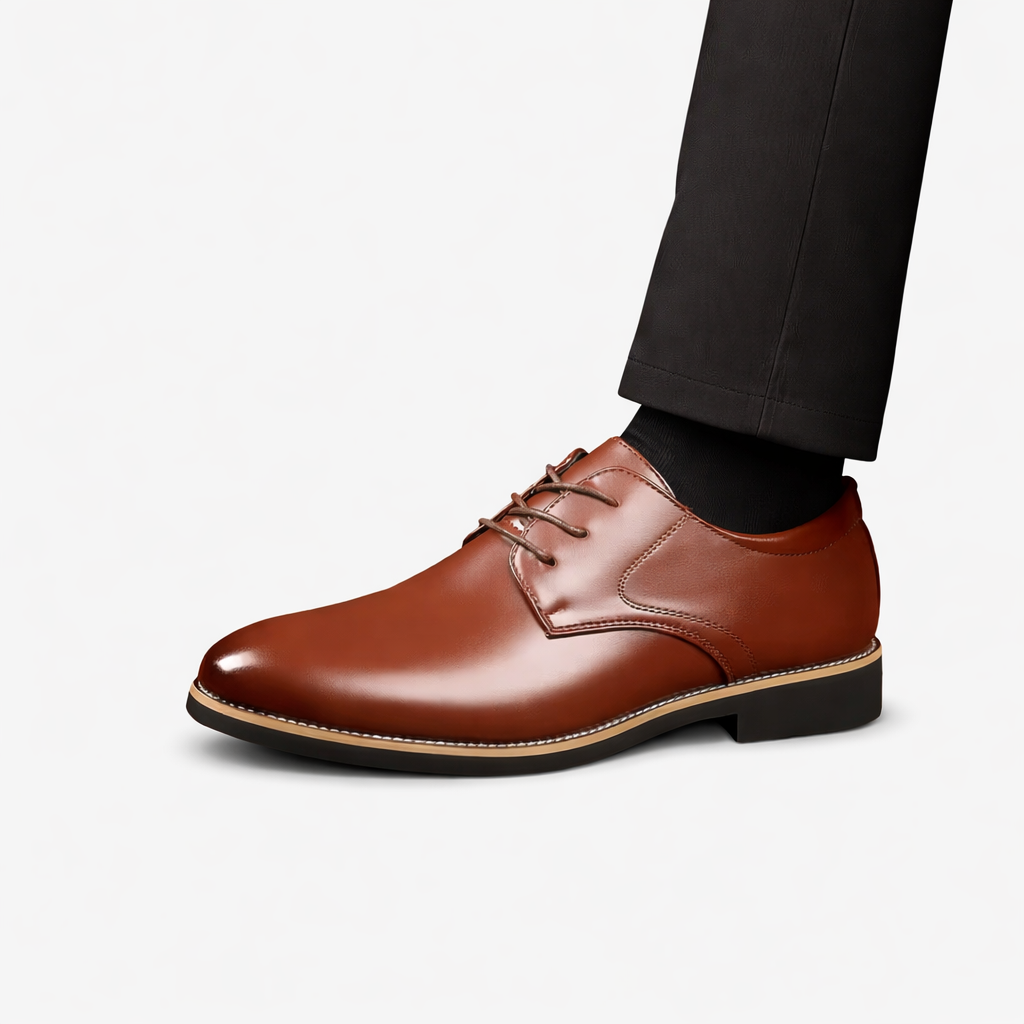 Oldevaine | Men’s Leather Derby Shoes Classic Lace-Up