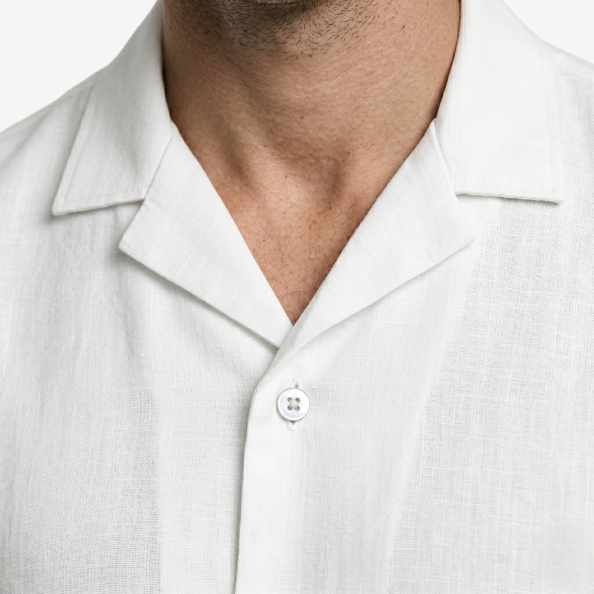 Oldevaine | Men's Short Sleeve Button Up Shirt Lapel Collar