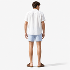 Oldevaine | Men's Striped Swim Shorts with Drawstring and Pockets