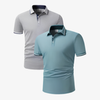 Oldevaine | Two Piece Set Classic Fit Polo Shirt Short Sleeve