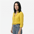 Oldevaine | Women's Button Up Long Sleeve Shirt with Classic Collar