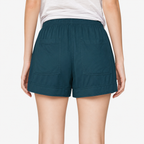 Oldevaine | Women's Drawstring Waist Casual Shorts with Pockets
