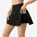 Oldevaine | Women's High Waisted Active Mini Skirt with Pocket