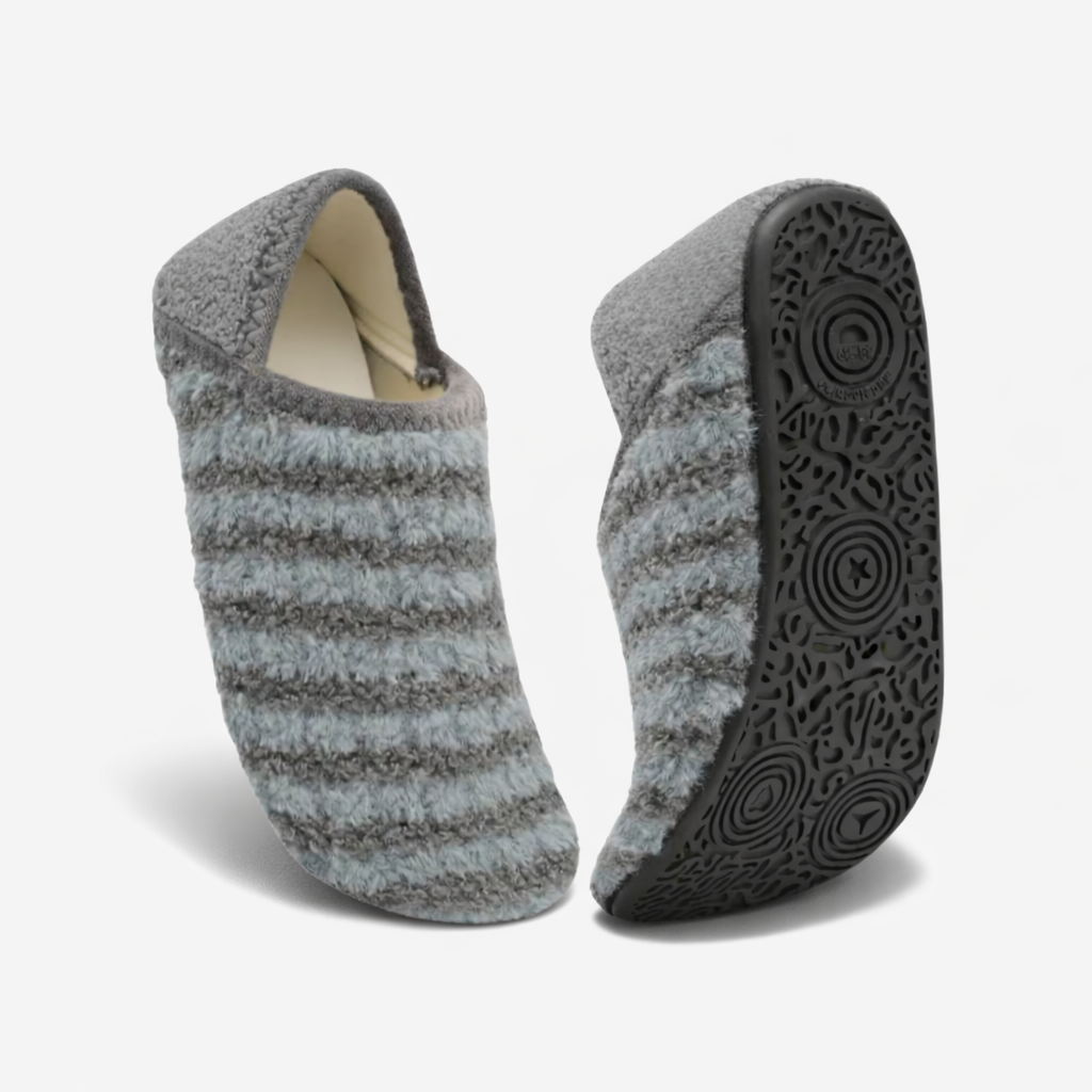 Oldevaine | Women’s Plush Slip-On House Slippers Closed Toe