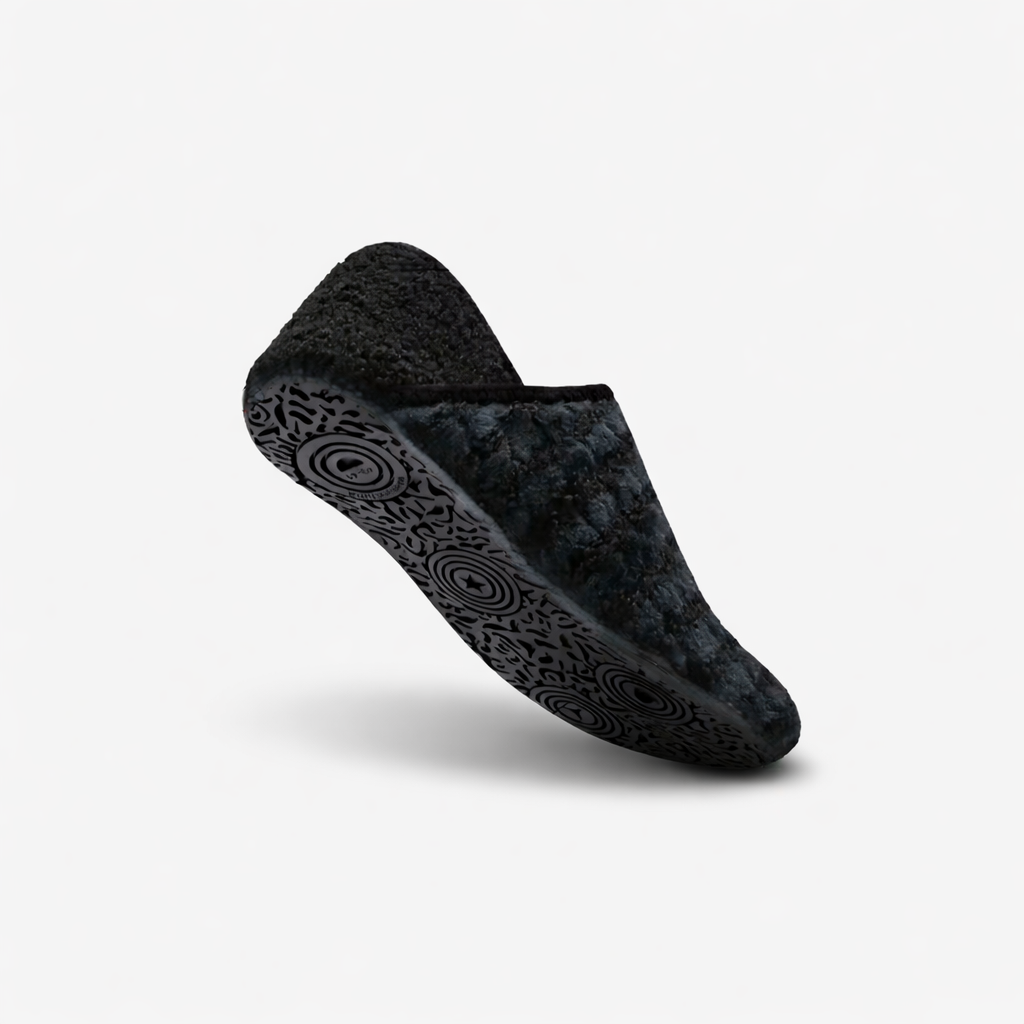 Oldevaine | Women’s Plush Slip-On House Slippers Closed Toe