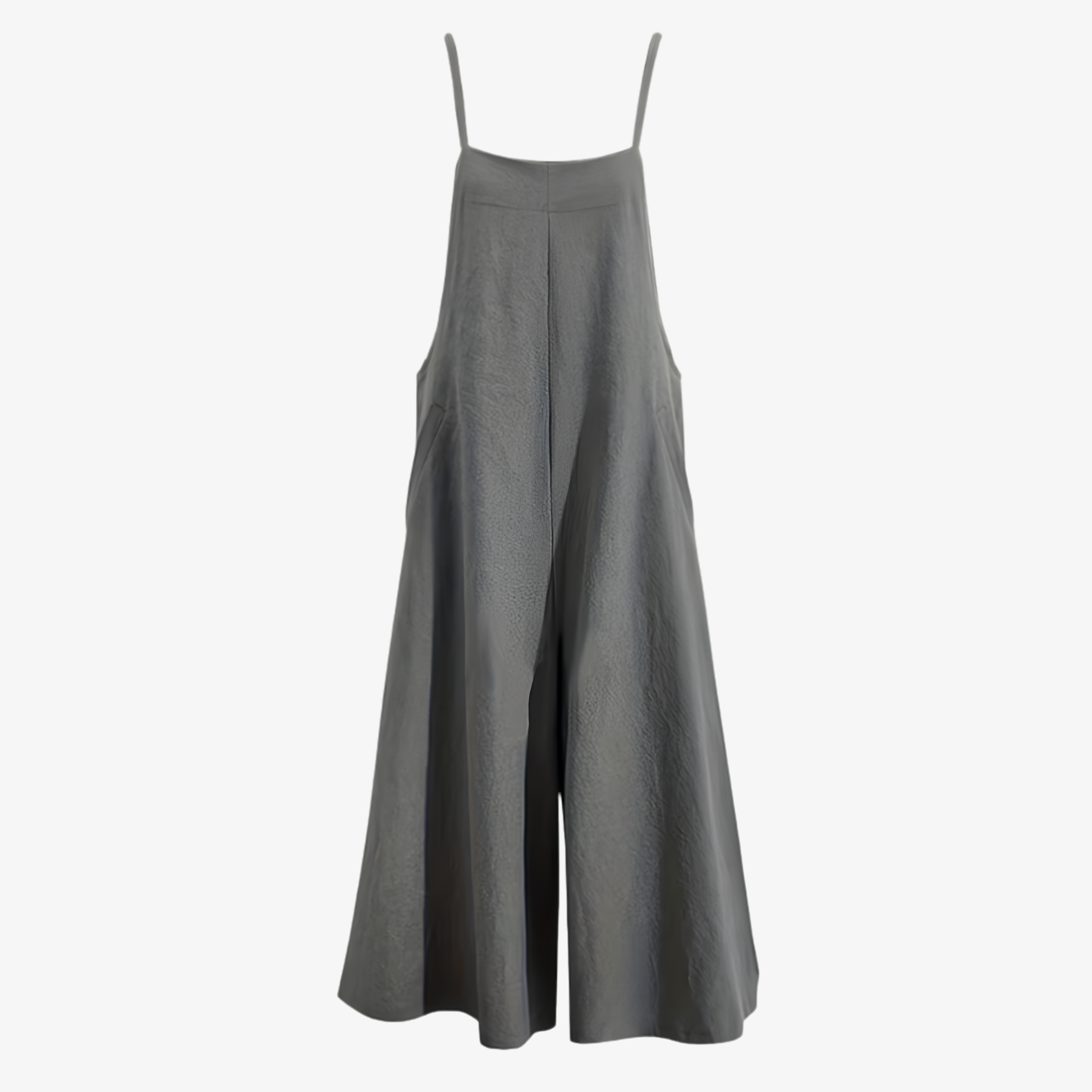 Oldevaine | Women's Sleeveless Wide Leg Casual Jumpsuit with Spaghetti Straps