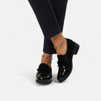 Oldevaine | Women’s Bow Loafers – Casual Elegance