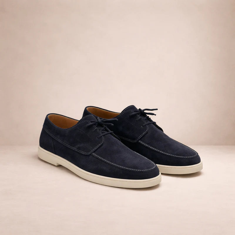 Oldevaine | Men's Suede Lace-Up Casual Shoes