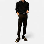Oldevaine | Polo Collar Sweater – Casual Elegance