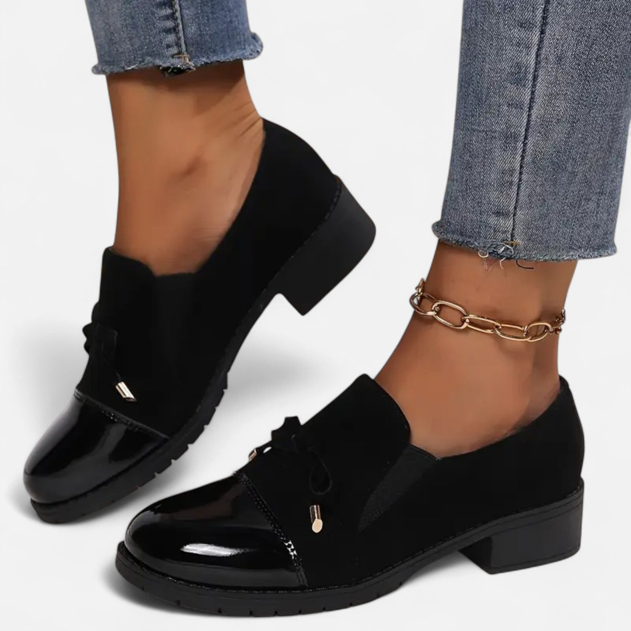 Oldevaine | Women’s Bow Loafers – Casual Elegance