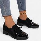 Oldevaine | Women’s Bow Loafers – Casual Elegance