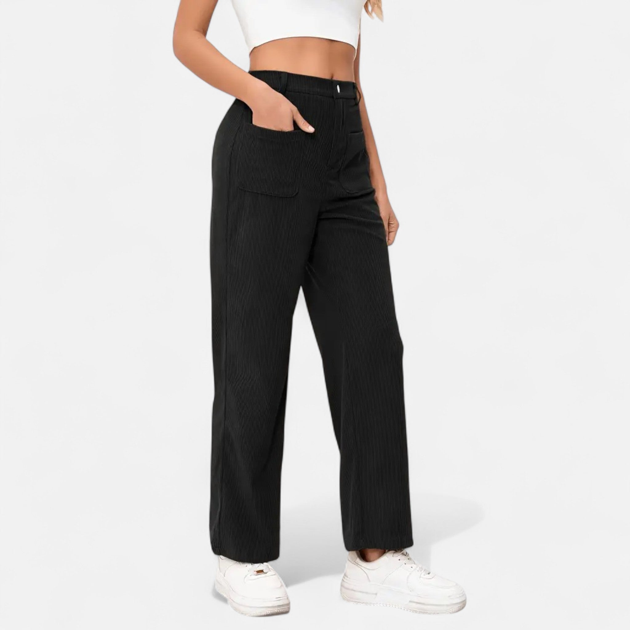 Oldevaine | Straight-Leg Corduroy Pants – Timeless Elegance